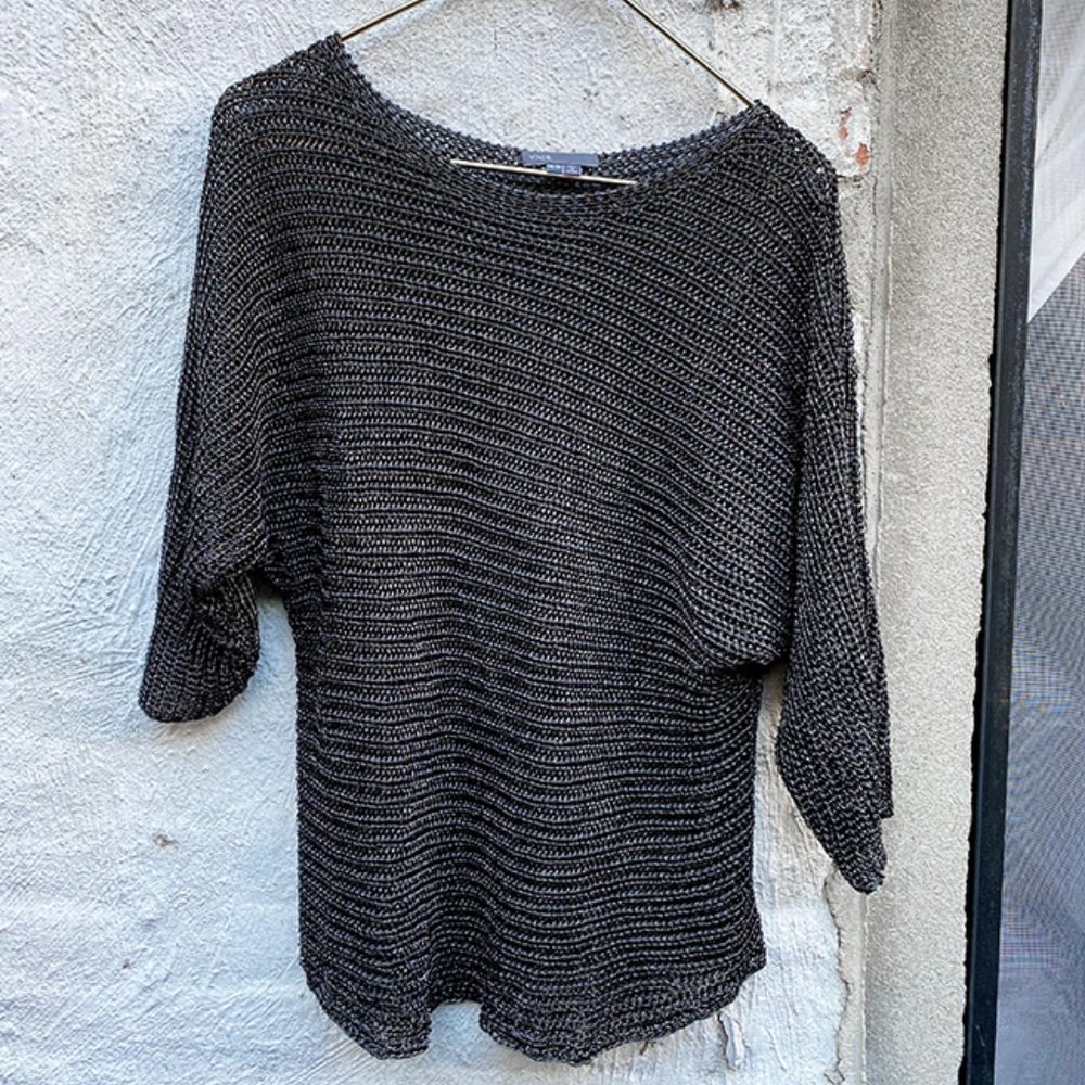 Vince Metallic Sweater